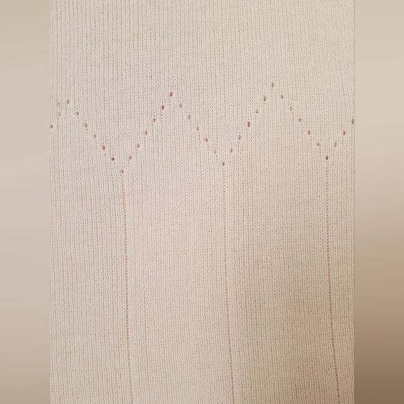 💚5/$25 Studio C Ramie & Cotton Pink Sleeveless Ribbed Knit Shell Top - Picture 3 of 6